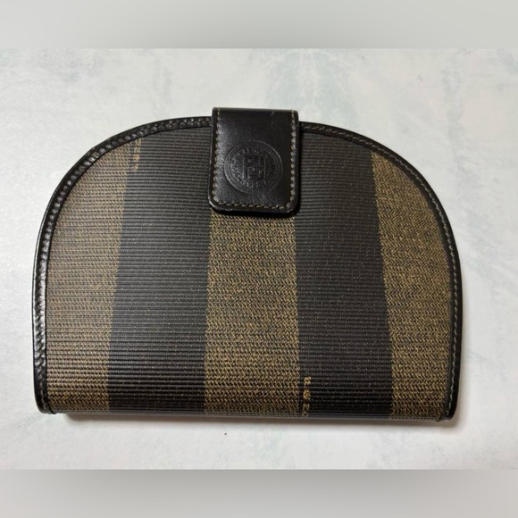 Fendi Handbags - Fendi Pequin happy moon wallet